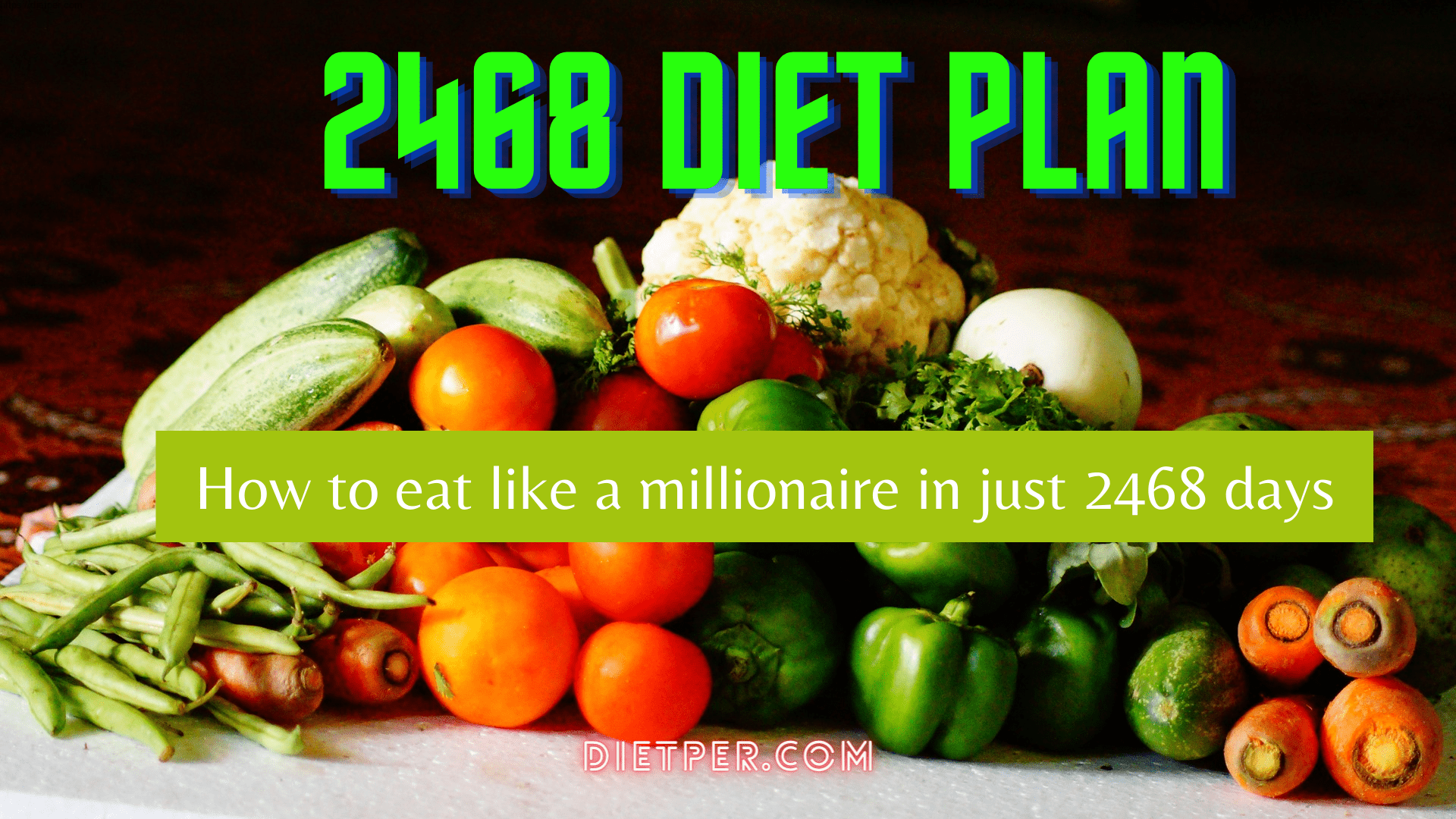 2468 Diet | A Bad Idea and Why